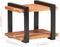 vidaXL - Nachtkastje - 50x40x40 - cm - massief - acaciahout