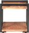 vidaXL - Nachtkastje - 50x40x40 - cm - massief - acaciahout
