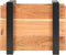 vidaXL - Nachtkastje - 50x40x40 - cm - massief - acaciahout