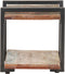 vidaXL - Nachtkastje - 50x40x40 - cm - massief - gerecycled - hout