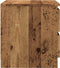 vidaXL - Nachtkastje - 50x40x43.5 - cm - bewerkt - hout - oud - houtkleurig