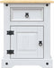 vidaXL - Nachtkastje - 53x39x67 - cm - Mexicaans - grenenhout - Corona-stijl - wit