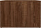 vidaXL - Nachtkastje - 57x55x36 - cm - bewerkt - hout - bruin - eikenkleur
