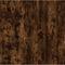 vidaXL - Nachtkastje - 57x55x36 - cm - bewerkt - hout - gerookt - eikenkleurig