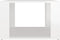 vidaXL - Nachtkastje - 57x55x36 - cm - bewerkt - hout - hoogglans - wit