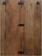 vidaXL - Nachtkastje - 60x32x80 - cm - massief - gerecycled - hout - meerkleurig