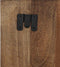 vidaXL - Nachtkastje - 60x32x80 - cm - massief - gerecycled - hout - meerkleurig