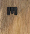 vidaXL - Nachtkastje - 60x32x80 - cm - massief - ruw - mangohout