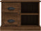vidaXL - Nachtkastje - 60x35,5x45 - cm - bruin - eikenkleur