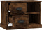 vidaXL - Nachtkastje - 60x35,5x45 - cm - gerookt - eikenkleurig