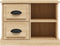 vidaXL - Nachtkastje - 60x35,5x45 - cm - sonoma - eikenkleurig