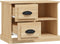 vidaXL - Nachtkastje - 60x35,5x45 - cm - sonoma - eikenkleurig