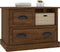 vidaXL - Nachtkastje - 60x39x45 - cm - bruin - eikenkleur