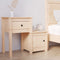 vidaXL - Nachtkastje - 79,5x38x65,5 - cm - massief - grenenhout