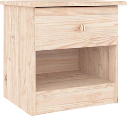 vidaXL - Nachtkastje - ALTA - 41x35x41 - cm - massief - grenenhout