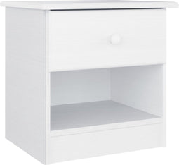 vidaXL - Nachtkastje - ALTA - 41x35x41 - cm - massief - grenenhout - wit