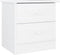 vidaXL - Nachtkastje - ALTA - 41x35x41 - cm - massief - grenenhout - wit