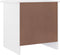 vidaXL - Nachtkastje - ALTA - 41x35x41 - cm - massief - grenenhout - wit
