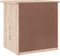 vidaXL - Nachtkastje - ALTA - 41x35x41 - cm - massief - grenenhout