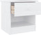vidaXL - Nachtkastje - ALTA - 41x35x41 - cm - massief - grenenhout - wit