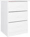 vidaXL - Nachtkastje - ALTA - 41x35x55,5 - cm - massief - grenenhout - wit
