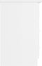 vidaXL - Nachtkastje - ALTA - 41x35x55,5 - cm - massief - grenenhout - wit