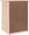 vidaXL - Nachtkastje - ALTA - 41x35x55,5 - cm - massief - grenenhout