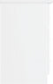 vidaXL - Nachtkastje - ALTA - 41x35x55,5 - cm - massief - grenenhout - wit