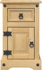 vidaXL - Nachtkastje - Corona - 35x32,5x58 - cm - massief - grenenhout