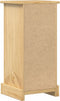 vidaXL - Nachtkastje - Corona - 35x32,5x74 - cm - massief - grenenhout