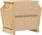 vidaXL - Nachtkastje - Corona - 45x35x47,5 - cm - massief - grenenhout