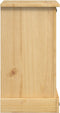 vidaXL - Nachtkastje - Corona - 45x35x64 - cm - massief - grenenhout