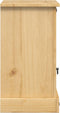 vidaXL - Nachtkastje - Corona - 45x35x64 - cm - massief - grenenhout