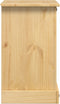 vidaXL - Nachtkastje - Corona - 53x39x66 - cm - massief - grenenhout