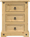 vidaXL - Nachtkastje - Corona - 53x39x66 - cm - massief - grenenhout