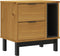 vidaXL - Nachtkastje - FLAM - 49x35x50 - cm - massief - grenenhout