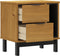 vidaXL - Nachtkastje - FLAM - 49x35x50 - cm - massief - grenenhout