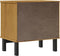 vidaXL - Nachtkastje - FLAM - 49x35x50 - cm - massief - grenenhout