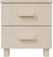 vidaXL - Nachtkastje - HAMAR - 40x35x44,5 - cm - massief - grenenhout - honingbruin