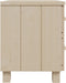 vidaXL - Nachtkastje - HAMAR - 40x35x44,5 - cm - massief - grenenhout - honingbruin