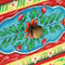 vidaXL - Nachtkastje - handgeschilderd - 40x30x50 - cm - massief - mangohout
