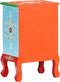 vidaXL - Nachtkastje - handgeschilderd - 40x30x60 - cm - massief - mangohout
