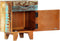 vidaXL - Nachtkastje - handgesneden - 40x30x50 - cm - massief - gerecycled - hout