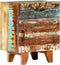 vidaXL - Nachtkastje - handgesneden - 40x30x50 - cm - massief - gerecycled - hout