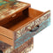 vidaXL - Nachtkastje - handgesneden - 40x30x50 - cm - massief - gerecycled - hout