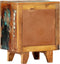 vidaXL - Nachtkastje - handgesneden - 40x30x50 - cm - massief - gerecycled - hout