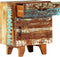 vidaXL - Nachtkastje - handgesneden - 40x30x50 - cm - massief - gerecycled - hout