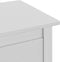vidaXL - Nachtkastje - Hill - 46x35x49,5 - cm - massief - grenenhout - wit