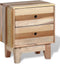vidaXL - Nachtkastje - massief - gerecycled - hout