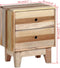 vidaXL - Nachtkastje - massief - gerecycled - hout